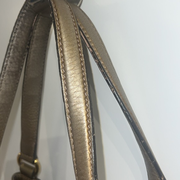 Authentic Gucci Limited Edition Large Soho Metallic Ombré Bronze Gold Chain - Picture 7 of 17